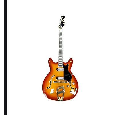 Hagstrom Used Hagstrom '67 Viking II Limited-Edition Vintage Sunburst Hollow Body Electric Guitar