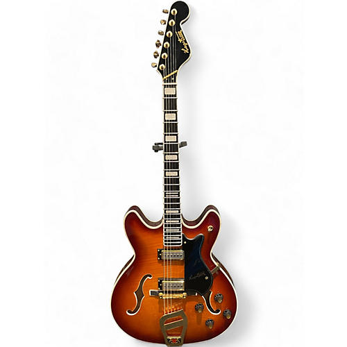 Used Hagstrom ‘67 Viking II Limited Edition Vintage Sunburst Solid Body Electric Guitar Vintage Sunburst