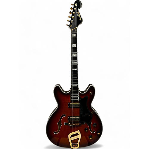 Hagstrom Used Hagstrom '67 Viking II Vintage Sunburst Hollow Body Electric Guitar Vintage Sunburst