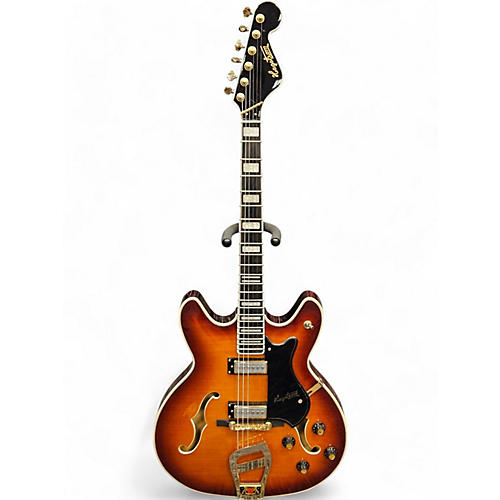 Hagstrom Used Hagstrom '67 Viking II Vintage Sunburst Hollow Body Electric Guitar Vintage Sunburst