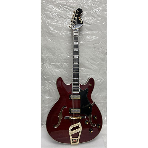 Hagstrom Used Hagstrom '67 Viking II Wild Cherry Hollow Body Electric Guitar Wild Cherry