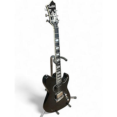 Used Hagstrom ADINA Trans Gray Solid Body Electric Guitar