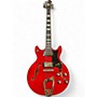 Used Hagstrom ALVAR RED Hollow Body Electric Guitar RED