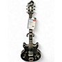 Used Hagstrom Alvar Black Hollow Body Electric Guitar Black