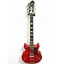 Used Hagstrom Alvar Cherry Hollow Body Electric Guitar Cherry