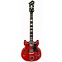 Used Hagstrom Alvar Red Hollow Body Electric Guitar Red