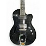 Used Hagstrom D2F BLACK SPARKLE Hollow Body Electric Guitar BLACK SPARKLE