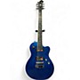 Used Hagstrom D2H Blue Solid Body Electric Guitar Blue