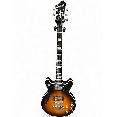 Used Hagstrom Deuce F 2 Color Sunburst Solid Body Electric Guitar