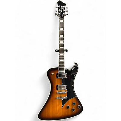 Used Hagstrom Fantomen Tobacco Sunburst Solid Body Electric Guitar
