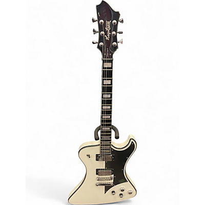 Used Hagstrom Fantomen White Solid Body Electric Guitar