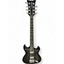 Used Hagstrom H8 II Black Electric Bass Guitar Black