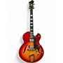 Used Hagstrom HJ500 Cherry Sunburst Hollow Body Electric Guitar Cherry Sunburst