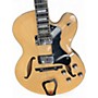 Used Hagstrom HJ500 Natural Hollow Body Electric Guitar Natural