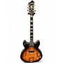 Used Hagstrom SUPER VIKING 2 Tone Sunburst Hollow Body Electric Guitar 2 Tone Sunburst