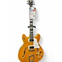Used Hagstrom SUPER VIKING Natural Hollow Body Electric Guitar Natural