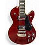 Used Hagstrom Standard Swede TRANS CHERRY Solid Body Electric Guitar TRANS CHERRY