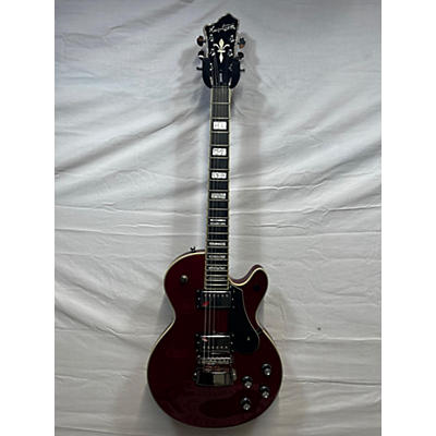 Hagstrom Used Hagstrom Standard Swede Wine Red Solid Body Electric Guitar