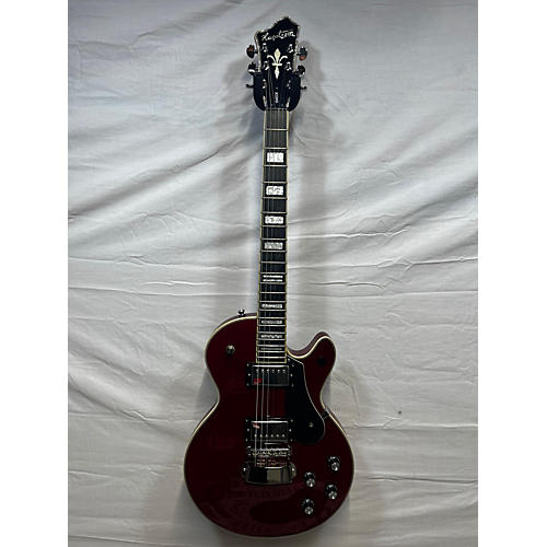 Hagstrom Used Hagstrom Standard Swede Wine Red Solid Body Electric Guitar Wine Red