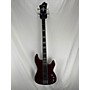 Used Hagstrom Used Hagstrom Super Swede Bass Trans Red Electric Bass Guitar Trans Red