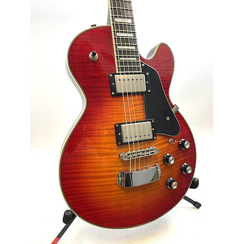 Hagstrom Used Hagstrom Super Swede Dark Cherry Burst Solid Body Electric Guitar Dark Cherry Burst