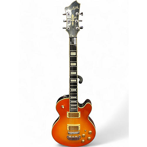 Hagstrom Used Hagstrom Super Swede Heritage Cherry Sunburst Solid Body Electric Guitar Heritage Cherry Sunburst