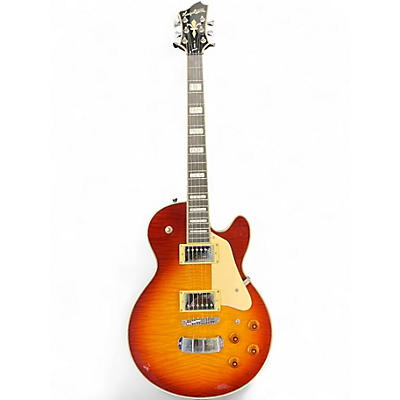 Used Hagstrom Super Swede Sunburst Solid Body Electric Guitar