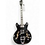 Used Hagstrom Used Hagstrom Tremar Viking Deluxe Black Hollow Body Electric Guitar Black