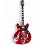 Used Hagstrom Tremar Viking Deluxe Red Hollow Body Electric Guitar Red