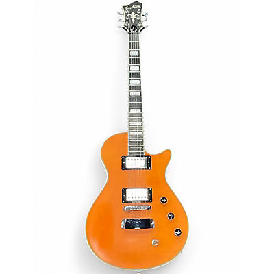 Used Hagstrom ULTRA MAX Orange Solid Body Electric Guitar