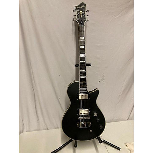 Hagstrom Used Hagstrom Ultra Max Satin Black Solid Body Electric Guitar Satin Black