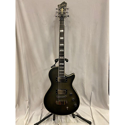 Hagstrom Used Hagstrom Ultra Max Trans Gray Solid Body Electric Guitar Trans Gray