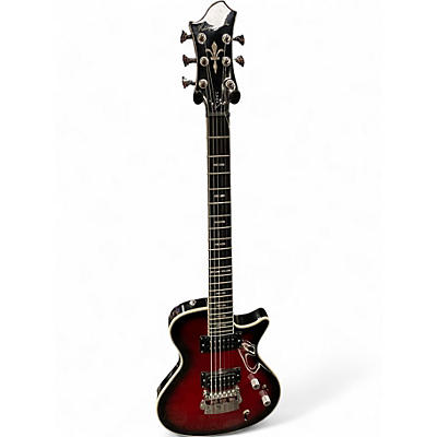 Used Hagstrom Ultra Swede CHERRY BURST Solid Body Electric Guitar