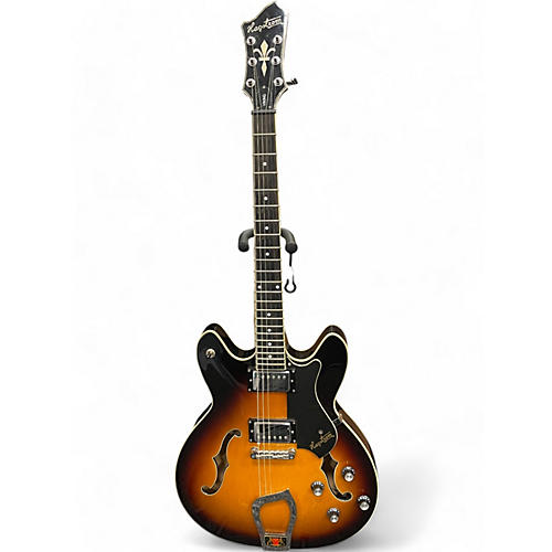 Hagstrom Used Hagstrom VIKING 2 Tone Sunburst Hollow Body Electric Guitar 2 Tone Sunburst