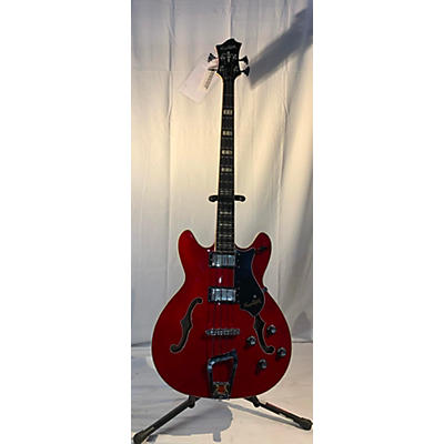 Hagstrom Used Hagstrom VIKING BASS Red Electric Bass Guitar