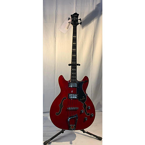 Hagstrom Used Hagstrom VIKING BASS Red Electric Bass Guitar Red