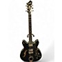 Used Hagstrom VIKING Black Hollow Body Electric Guitar Black