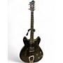 Used Hagstrom VIKING Black Hollow Body Electric Guitar Black