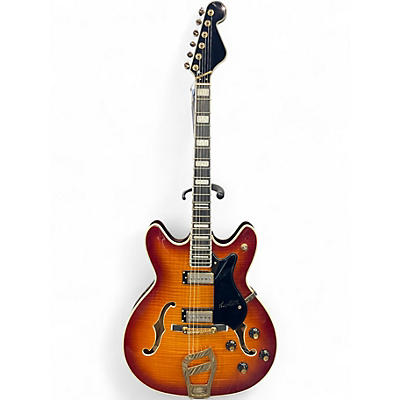Used Hagstrom VIKING II 67 SUNBURST Hollow Body Electric Guitar