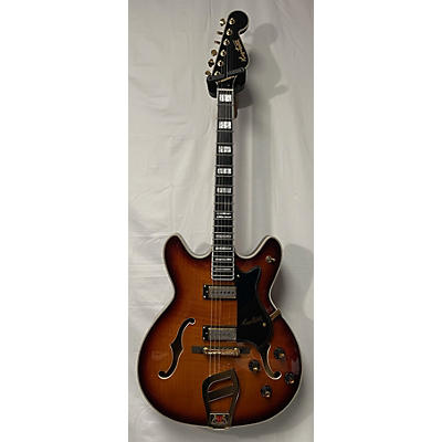 Hagstrom Used Hagstrom VIKING II HOLLOWBODY Vintage Sunburst Hollow Body Electric Guitar