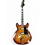 Used Hagstrom VIKING II Sunburst Hollow Body Electric Guitar Sunburst