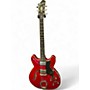 Used Hagstrom VIKING Red Hollow Body Electric Guitar Red