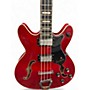 Used Hagstrom VIKING TRANSPARENT Red Hollow Body Electric Guitar Red