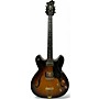 Used Hagstrom VIKING Tobacco Sunburst Hollow Body Electric Guitar Tobacco Sunburst
