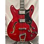 Used Hagstrom Used Hagstrom Viking Bass Trans Cherry Electric Bass Guitar Trans Cherry