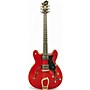 Used Hagstrom Viking Candy Apple Red Hollow Body Electric Guitar Candy Apple Red