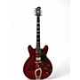 Used Hagstrom Viking Cherry Hollow Body Electric Guitar Cherry