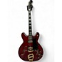 Used Hagstrom  Viking Deluxe Dakota Red Hollow Body Electric Guitar Dakota Red