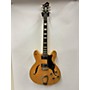 Used Hagstrom Used Hagstrom Viking Deluxe Natural Hollow Body Electric Guitar Natural