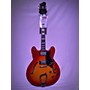 Used Hagstrom Used Hagstrom Viking Deluxe Vintage Sunburst Hollow Body Electric Guitar Vintage Sunburst